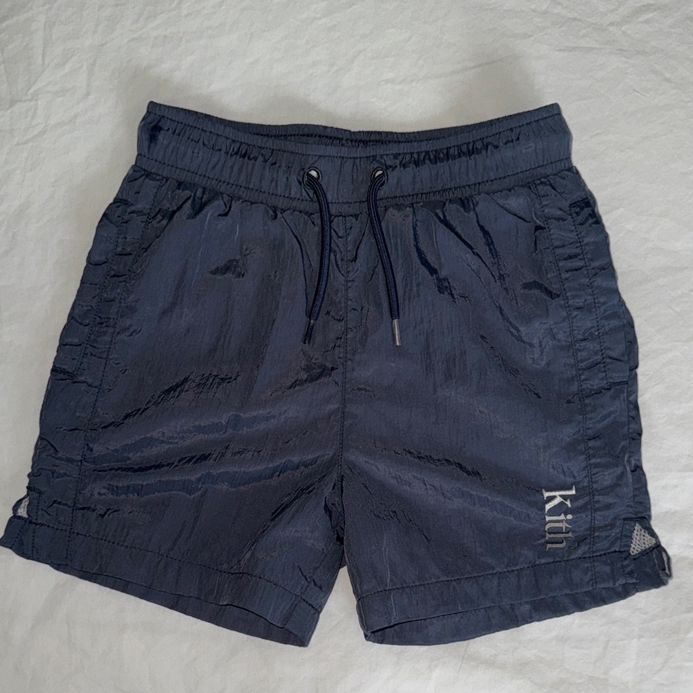 Kith Navy Blue Kids Swim Shorts